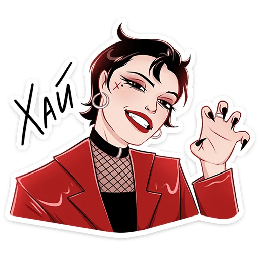 Стикер Азазель