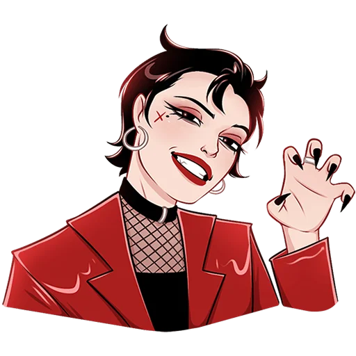 Стикер Азазель Без Текста