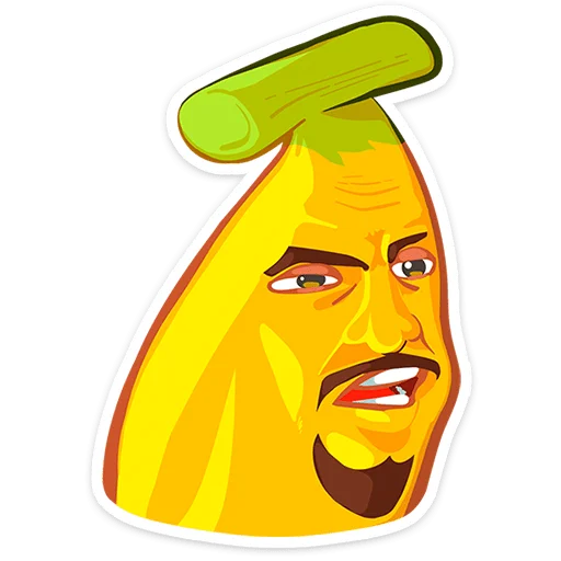 Стикер Бананяобананяй