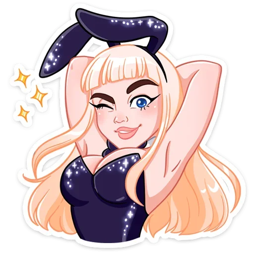 Стикер Каталина Блэк
