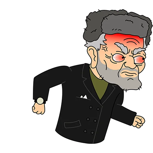 Стикер Осторожно киберземляне Без Текста