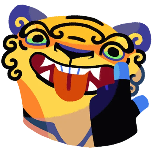 Стикер Чао Хао Без Текста