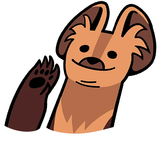 Стикер Коготок Без Текста