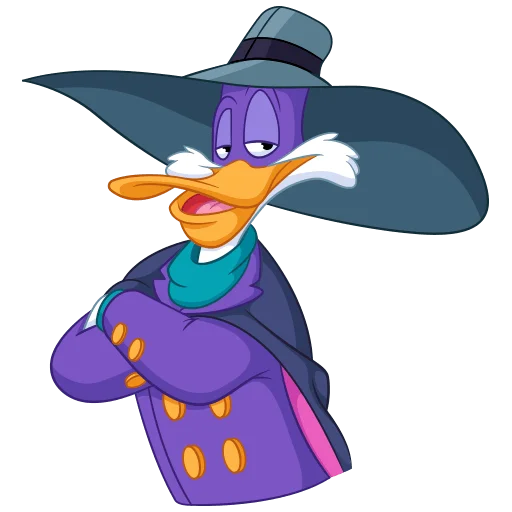 Стикер Черный Плащ Без Текста