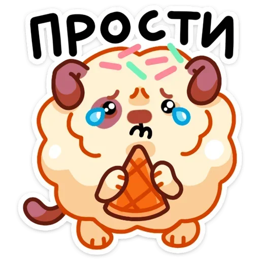 Стикер Айс и Крим