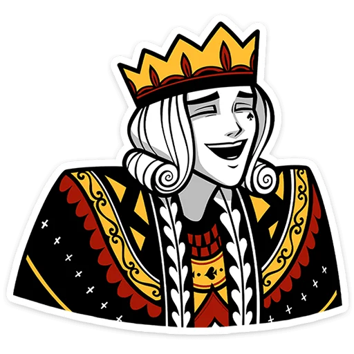 Стикер Король Пик