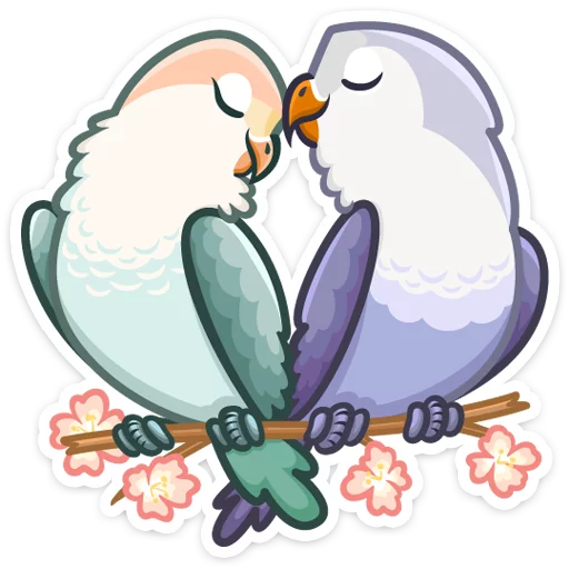 Стикер Неразлучники