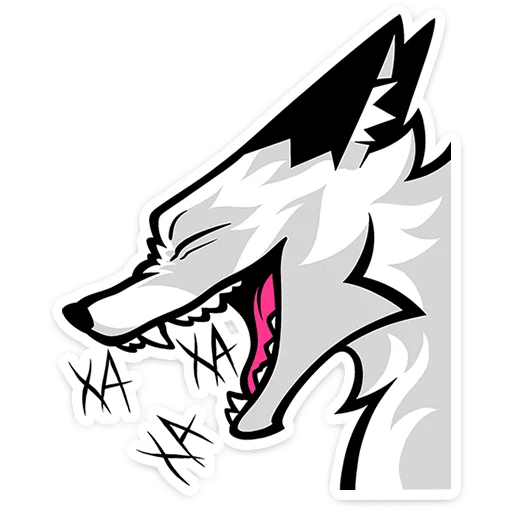 Стикер Хищный Лис