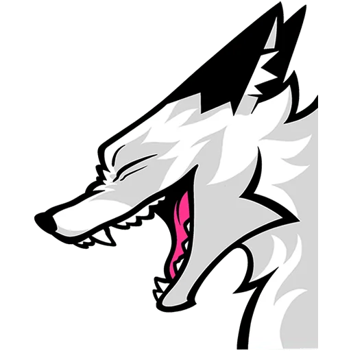 Стикер Хищный Лис Без Текста