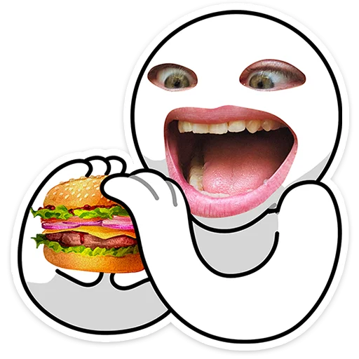 Стикер Стикерфейс