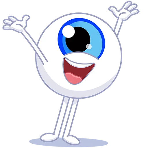 Стикер Глазки Без Текста