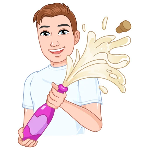 Стикер Зимний vmoji
