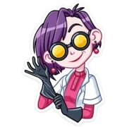 Стикер Мэри Вольт