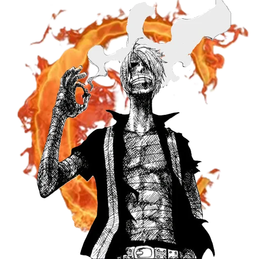 Стикер One piece
