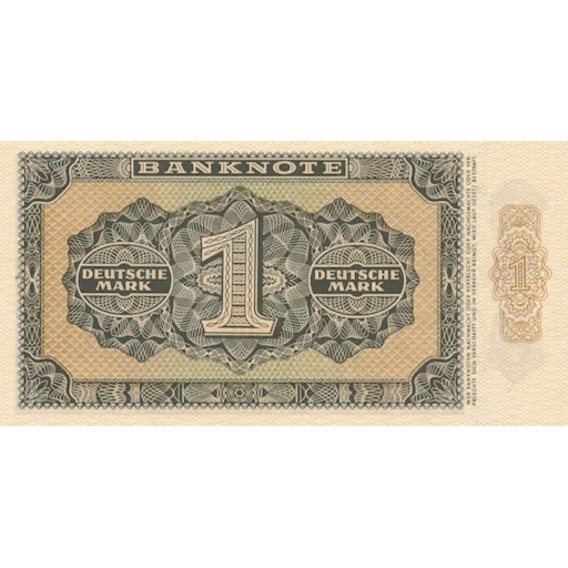 Стикер Марка ФРГ