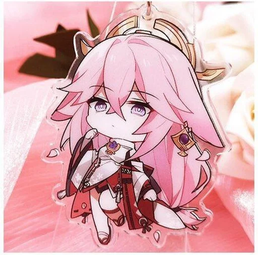 Стикер Яэ Мико