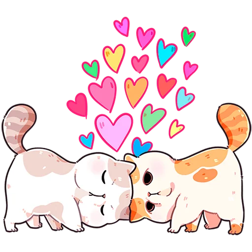 Стикер Йогурт и Фасолька Без Текста