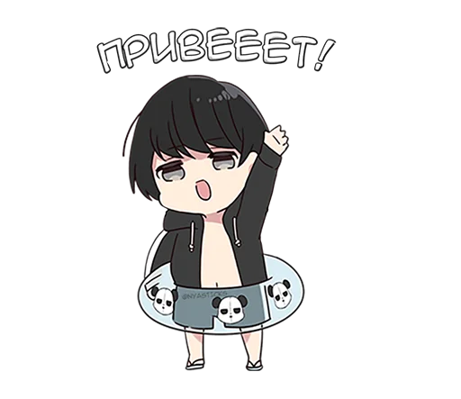 Стикер Юрудура-кун 3