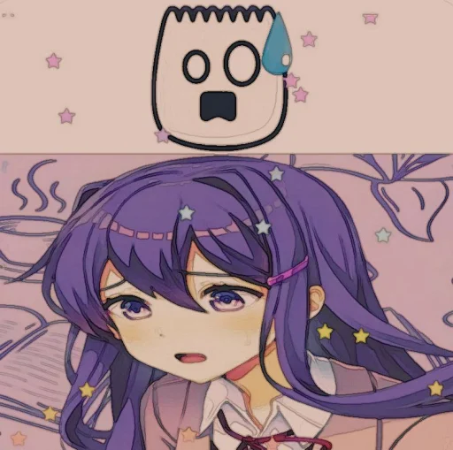 Стикер Yuri DDLC
