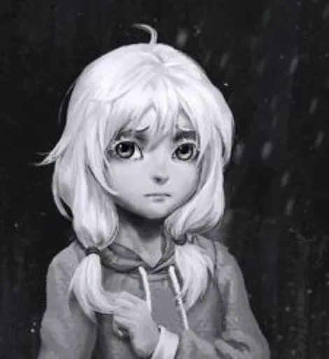 Стикер Виртуальная новелла "Зайчик"💀🐰