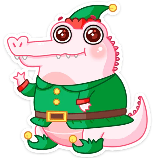 Стикер Эльф Зефир