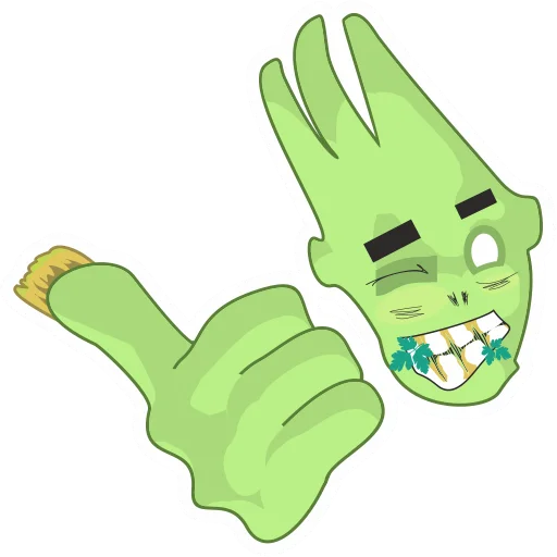 Стикер Зомбовеганпокалипсис