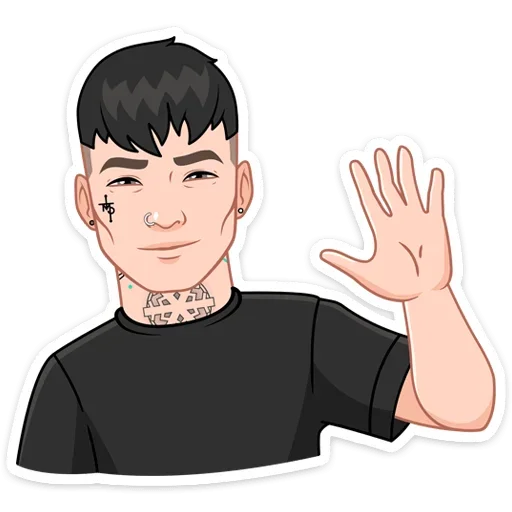 Стикер Звёздные vmoji